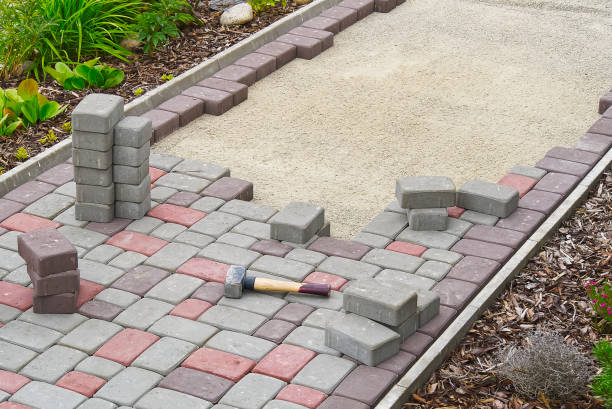 Permeable Paver Driveway in King, WI